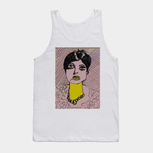 Mod  Glam Girl Portrait Tank Top